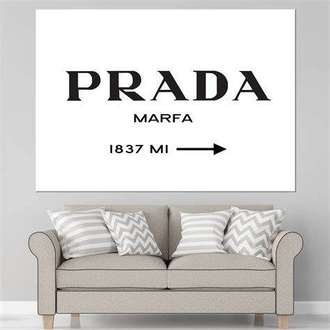 prada marfa poster uk.